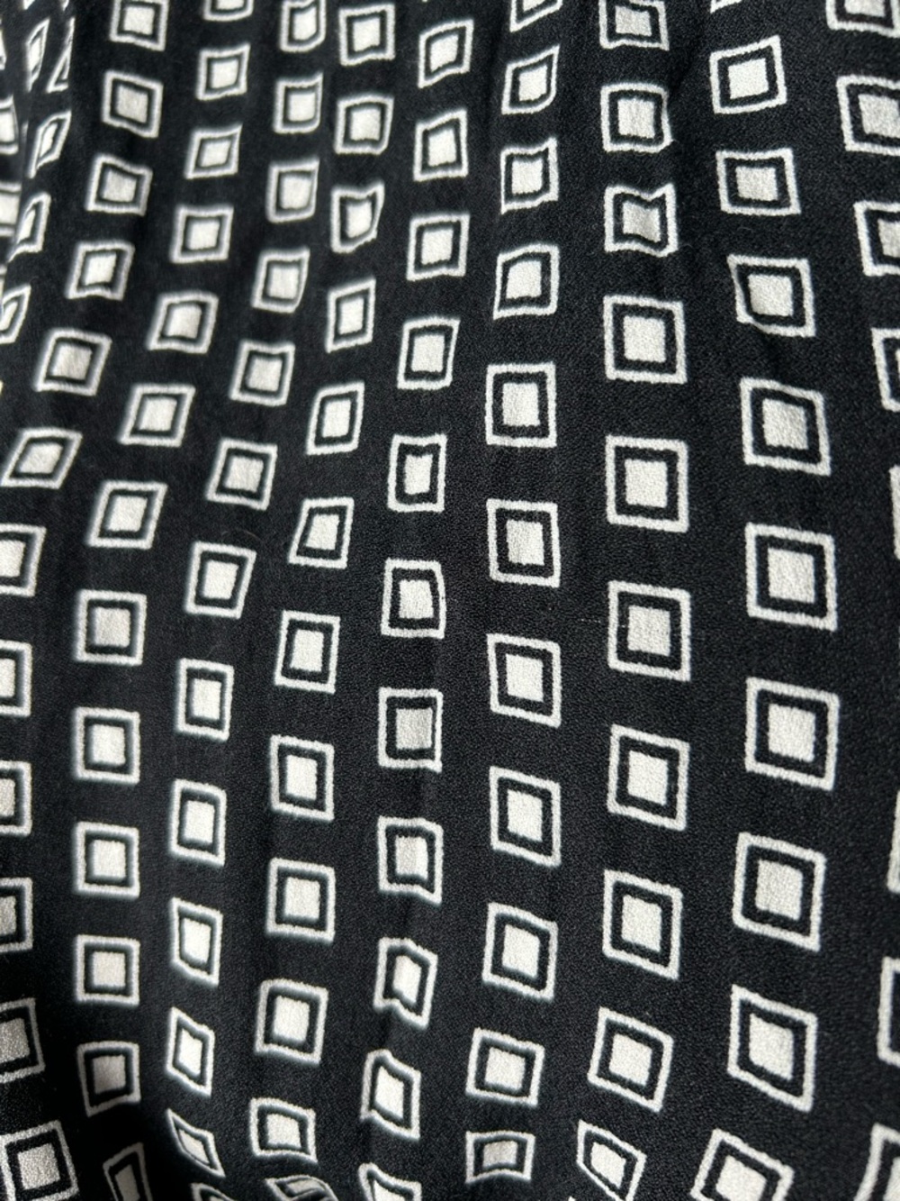 Reformation Liya Black and White Geometric Slip Midi Dress Size 10 Summer Event - Picture 12 of 12